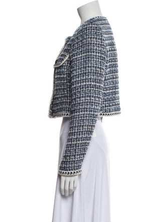 Christian Lacroix Tweed Pattern Evening Jacket