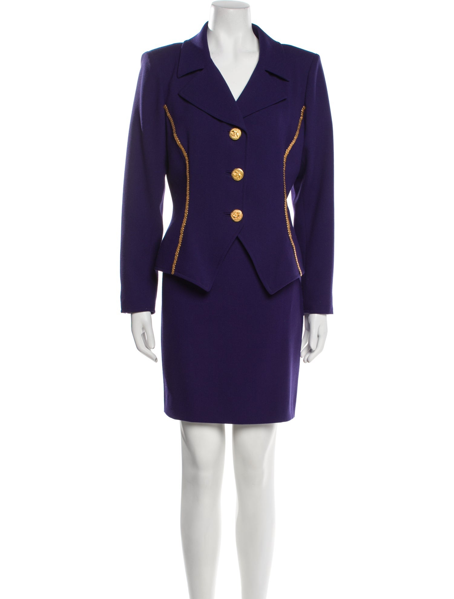 Christian Lacroix Vintage 1990's Skirt Suit