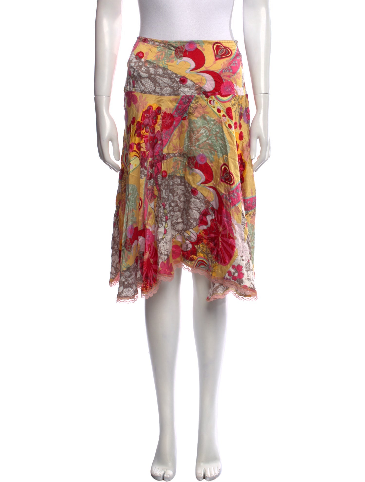 Bazar de Christian Lacroix Vintage Knee-Length Skirt