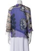 Christian Lacroix Silk Printed Blouse