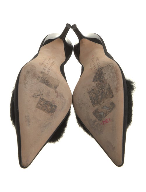 Christian Lacroix Suede Mules