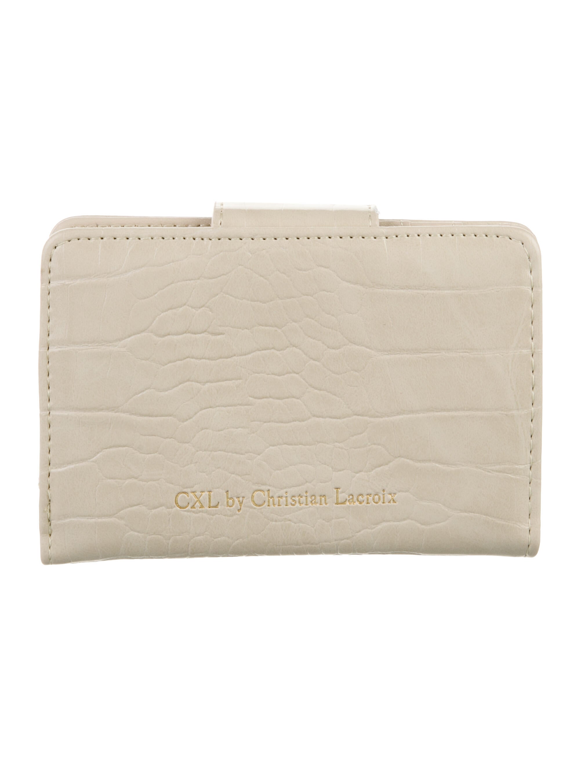 Christian Lacroix Leather French Purse w/ Tags