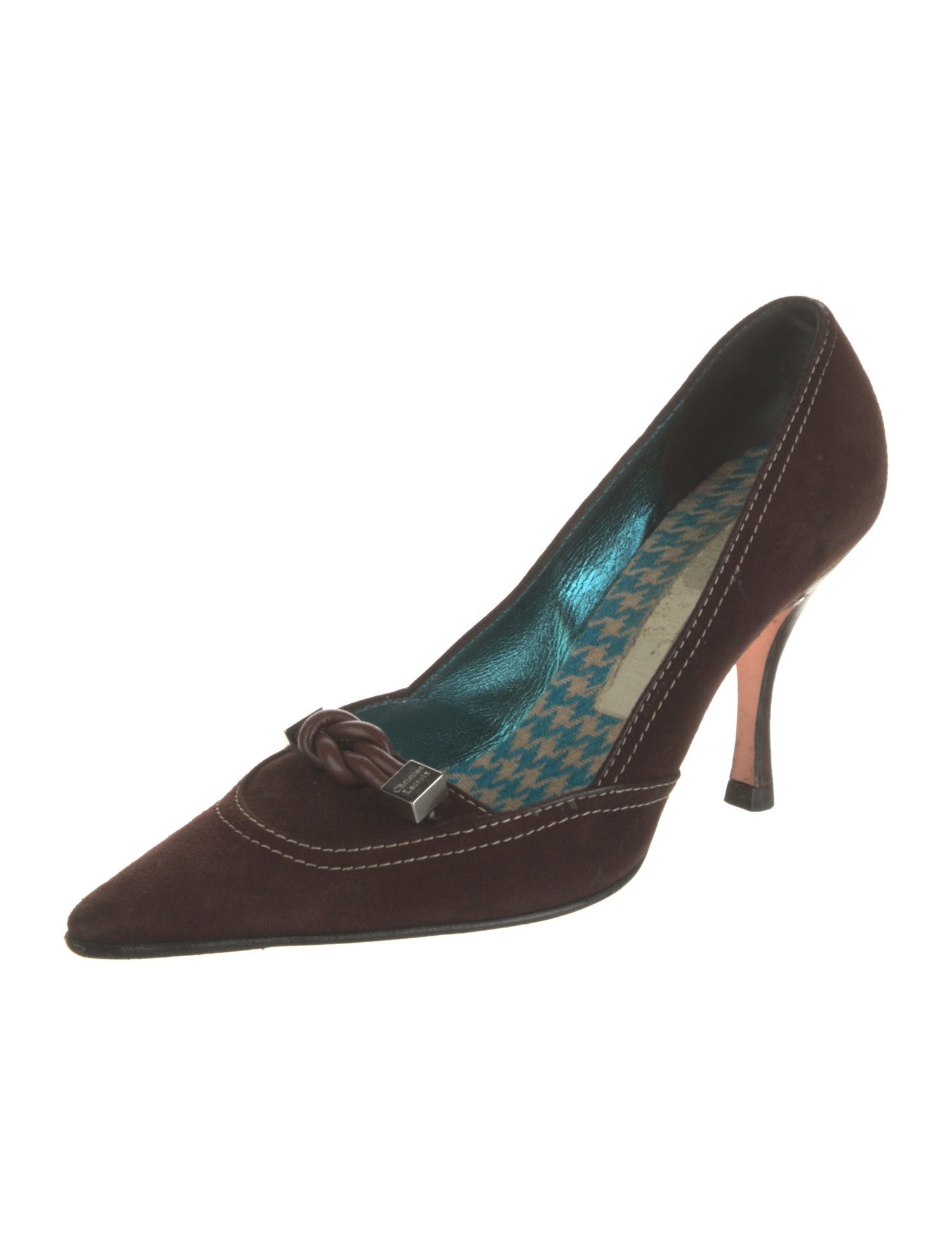 Christian Lacroix Suede Pumps