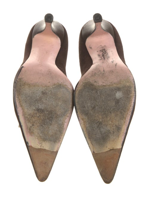 Christian Lacroix Suede Pumps