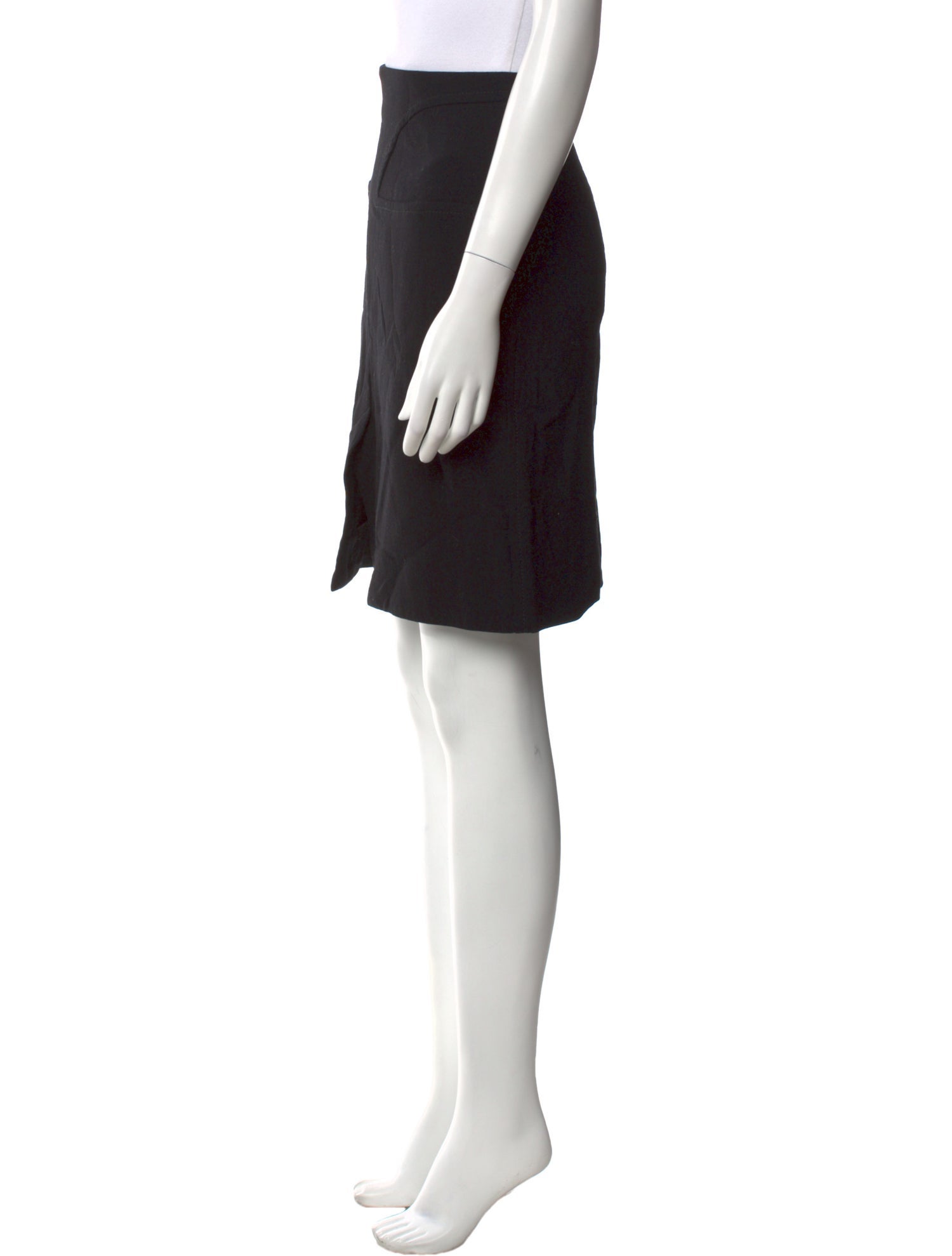 Christian Lacroix Wool Knee-Length Skirt