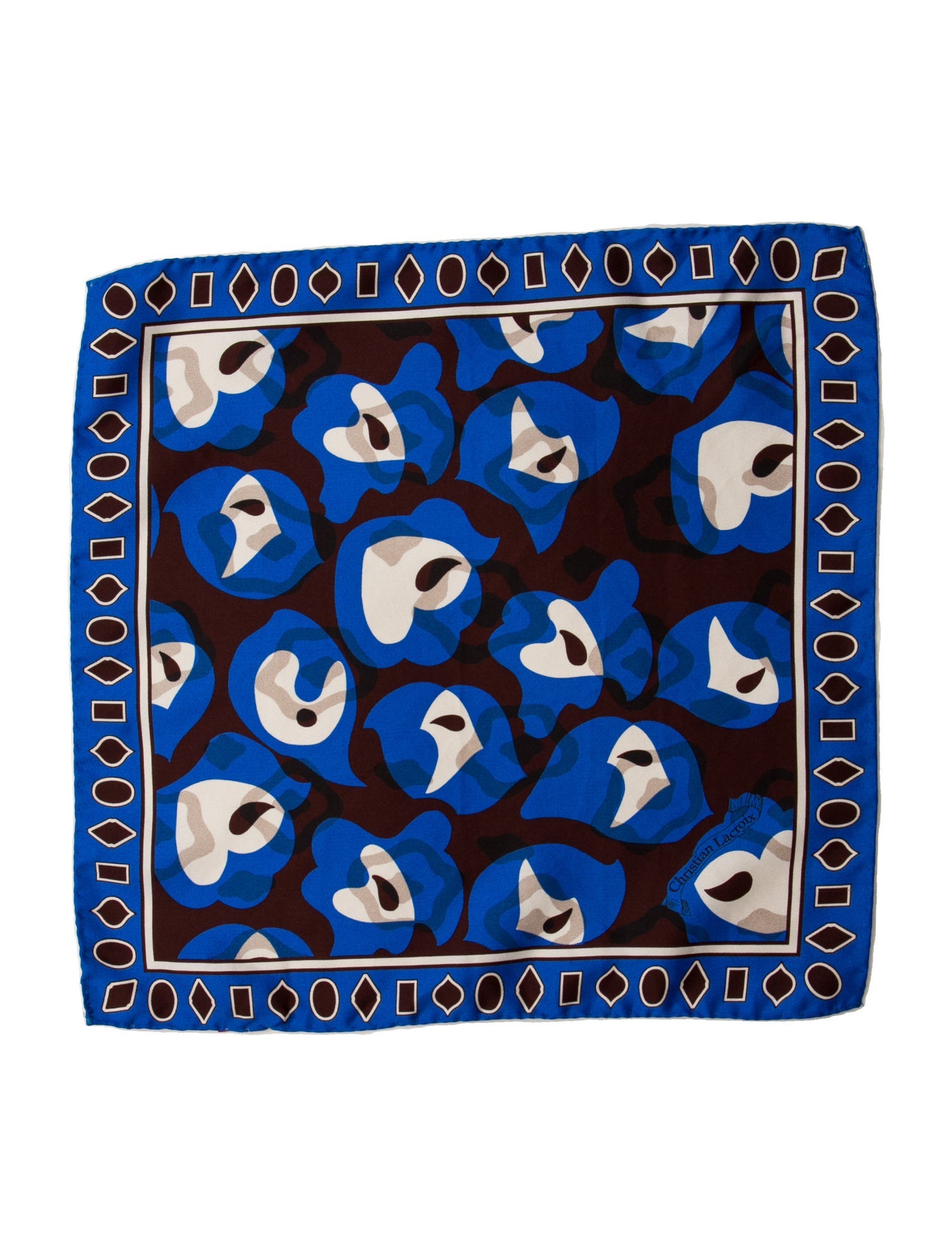 Christian Lacroix Silk Printed Bandana