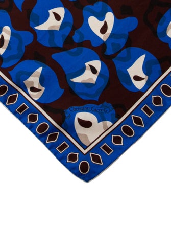 Christian Lacroix Silk Printed Bandana