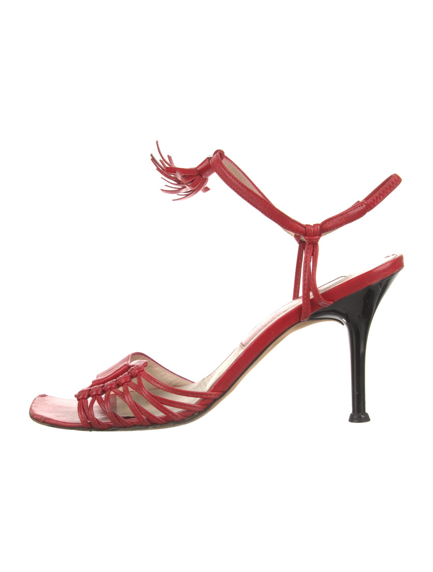 Christian Lacroix Leather Sandals