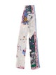 Christian Lacroix Silk Floral Print Scarf