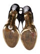 Christian Lacroix Leather Trim Embellishment Slingback Pumps