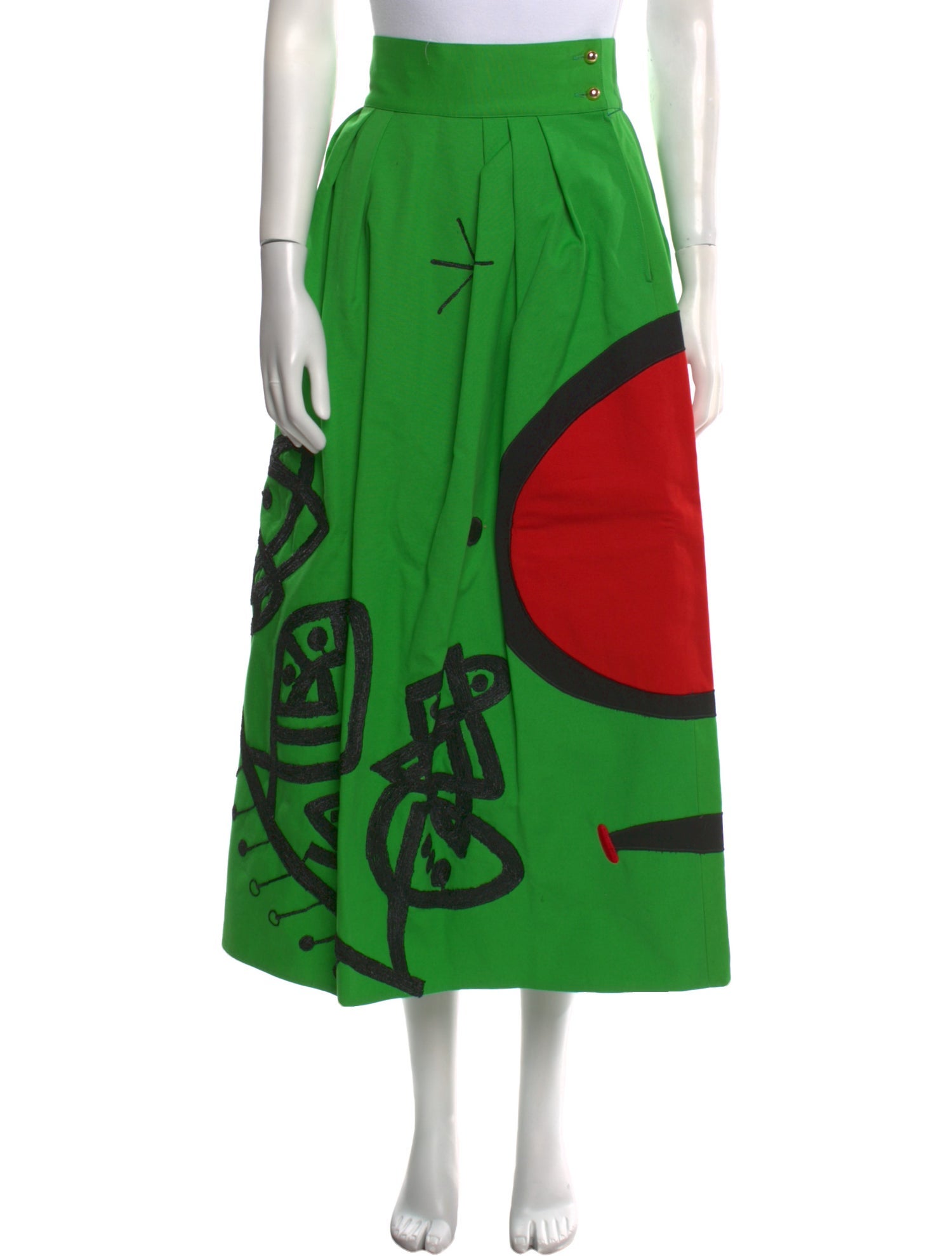 Christian Lacroix Vintage Midi Length Skirt w/ Tags
