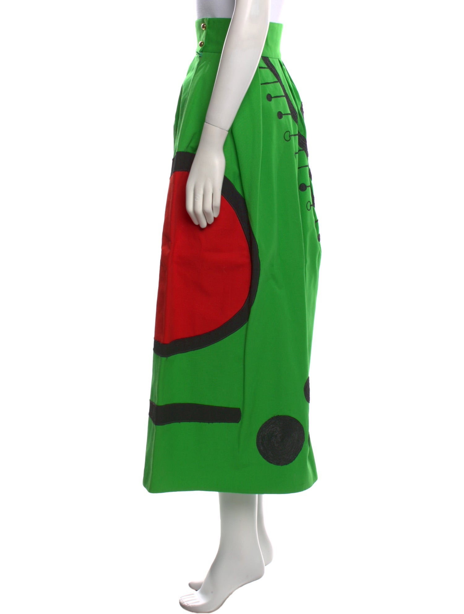 Christian Lacroix Vintage Midi Length Skirt w/ Tags