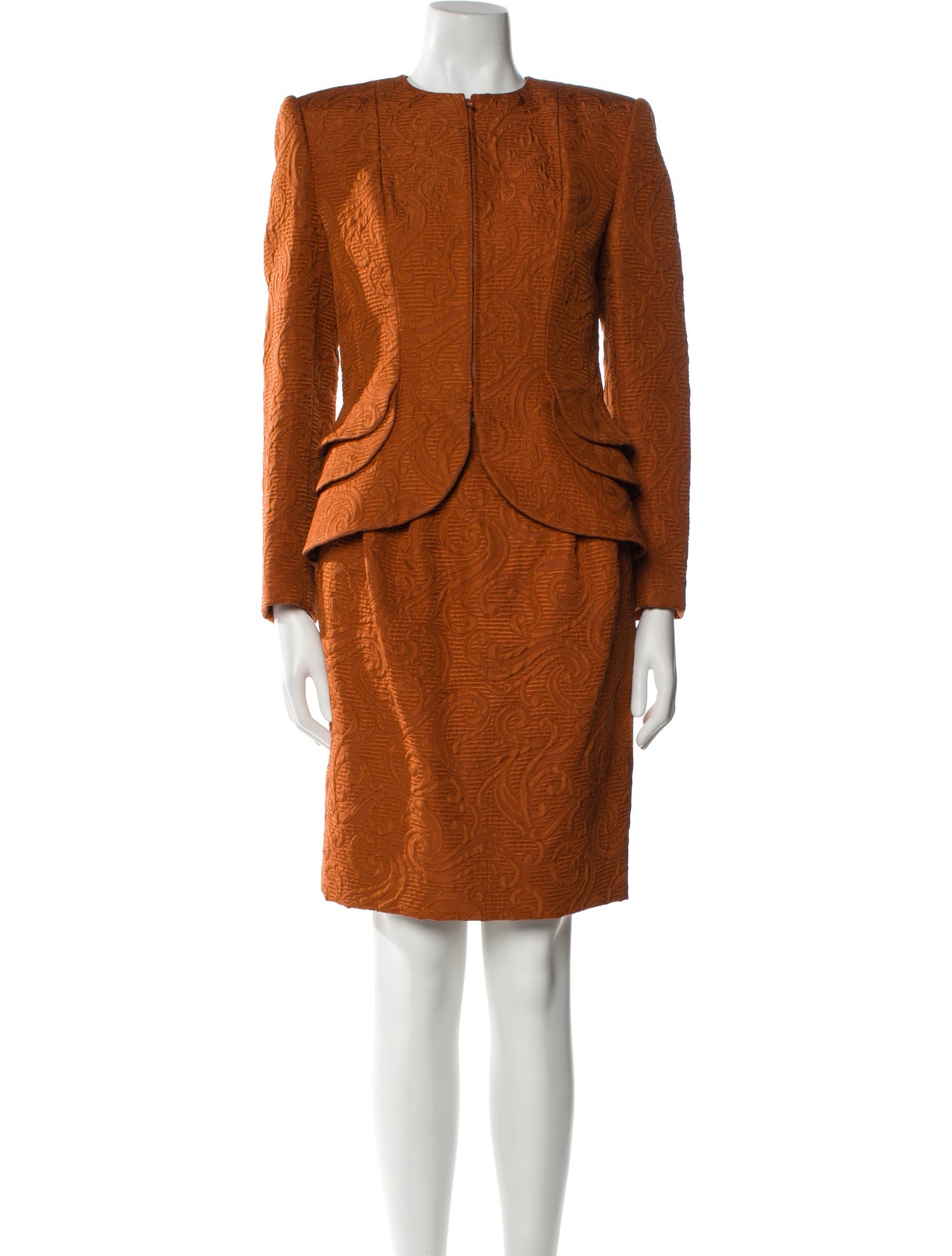 Christian Lacroix Vintage 1980's Skirt Suit