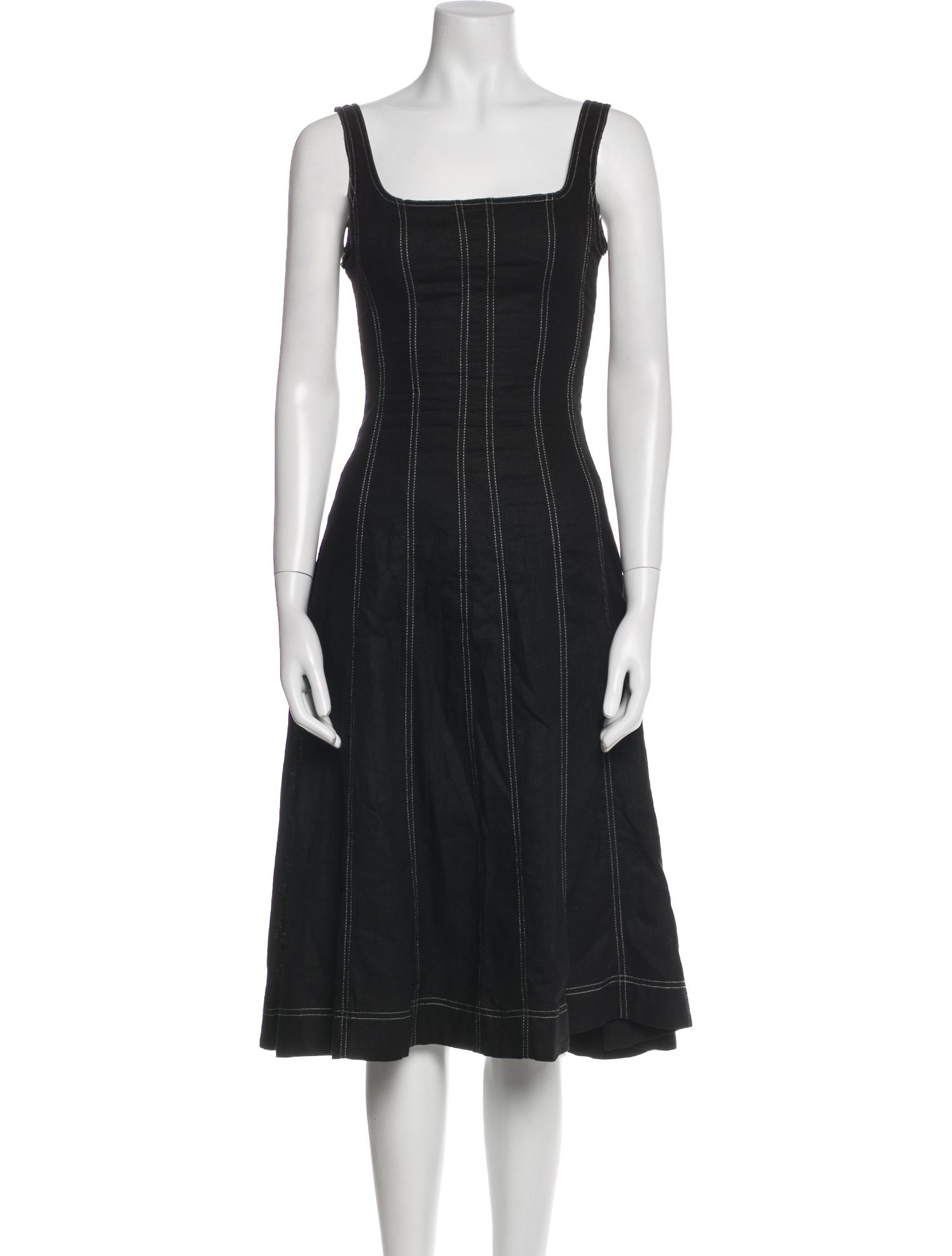 Christian Lacroix Linen Midi Length Dress