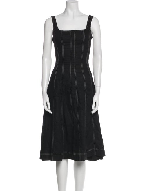 Christian Lacroix Linen Midi Length Dress