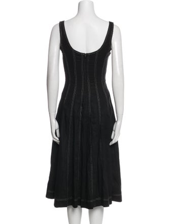 Christian Lacroix Linen Midi Length Dress