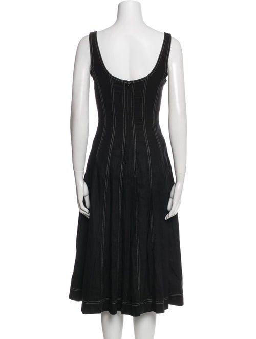 Christian Lacroix Linen Midi Length Dress