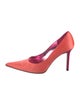 Christian Lacroix Satin Pumps
