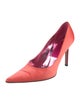 Christian Lacroix Satin Pumps