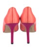 Christian Lacroix Satin Pumps