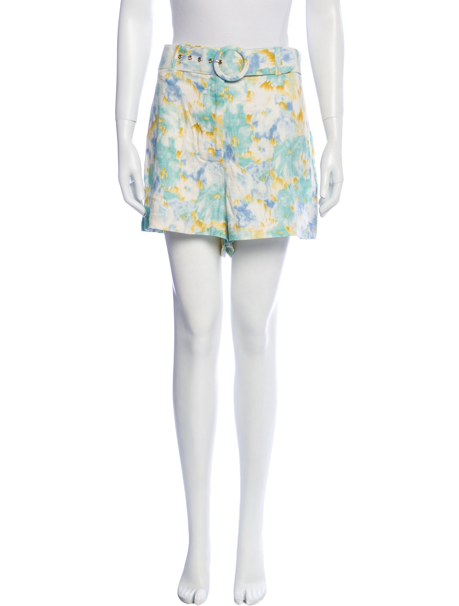 Christian Lacroix Linen Mini Shorts