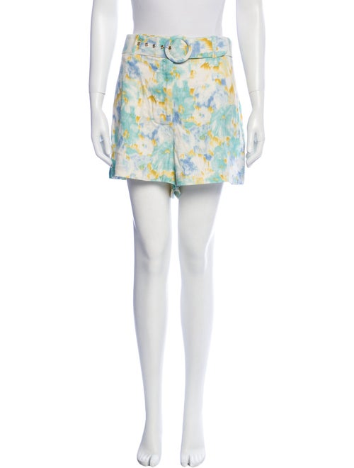 Christian Lacroix Linen Mini Shorts