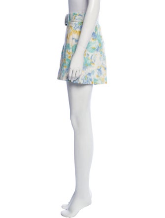 Christian Lacroix Linen Mini Shorts