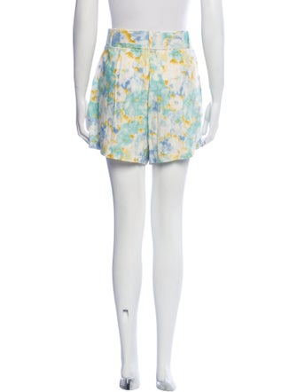 Christian Lacroix Linen Mini Shorts