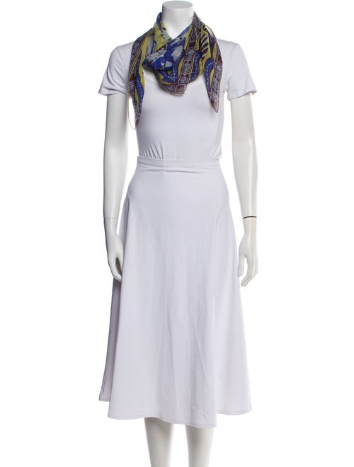 Christian Lacroix Silk Paisley Print Scarf