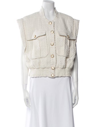 Christian Lacroix Tweed Pattern Vest