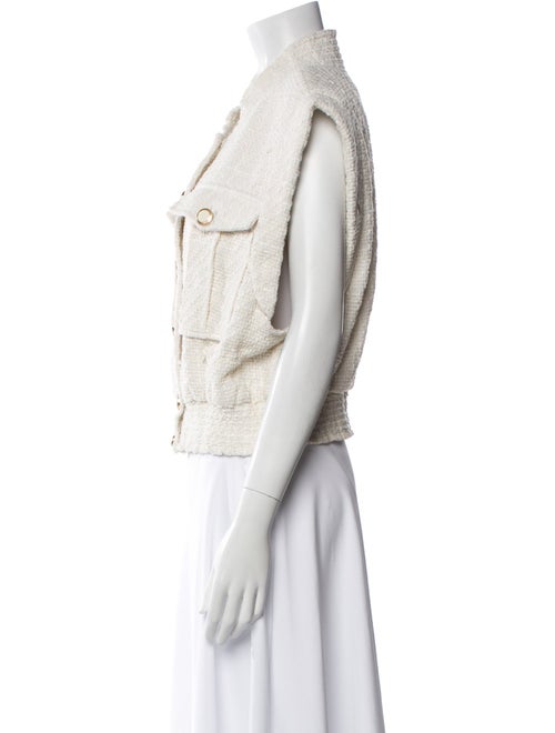 Christian Lacroix Tweed Pattern Vest