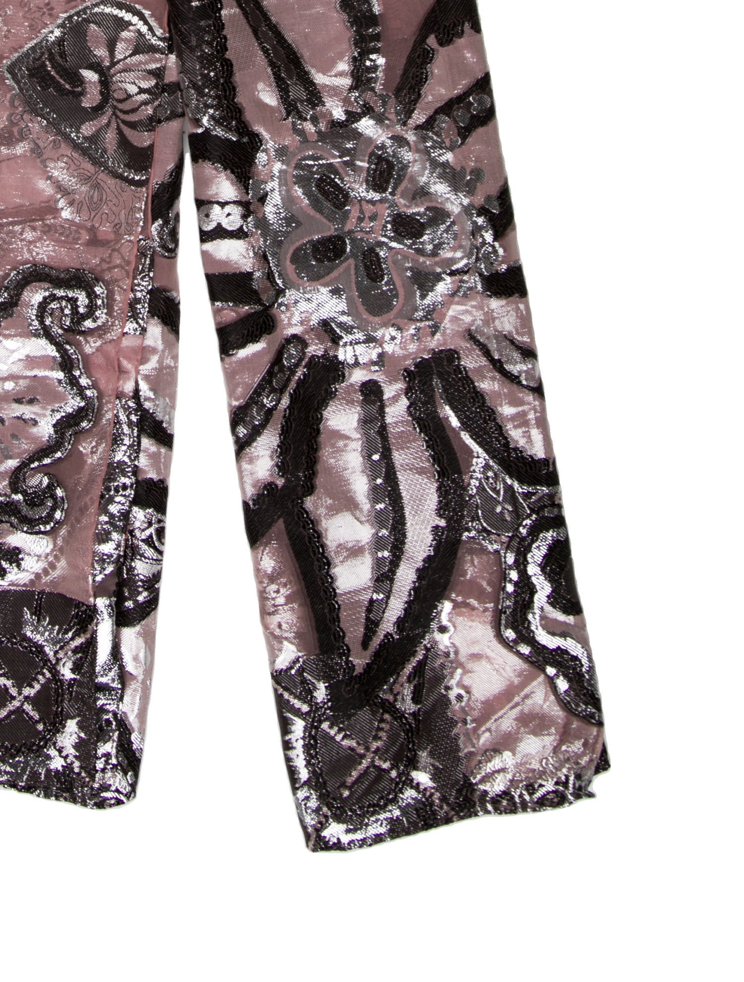 Christian Lacroix Floral Print Scarf