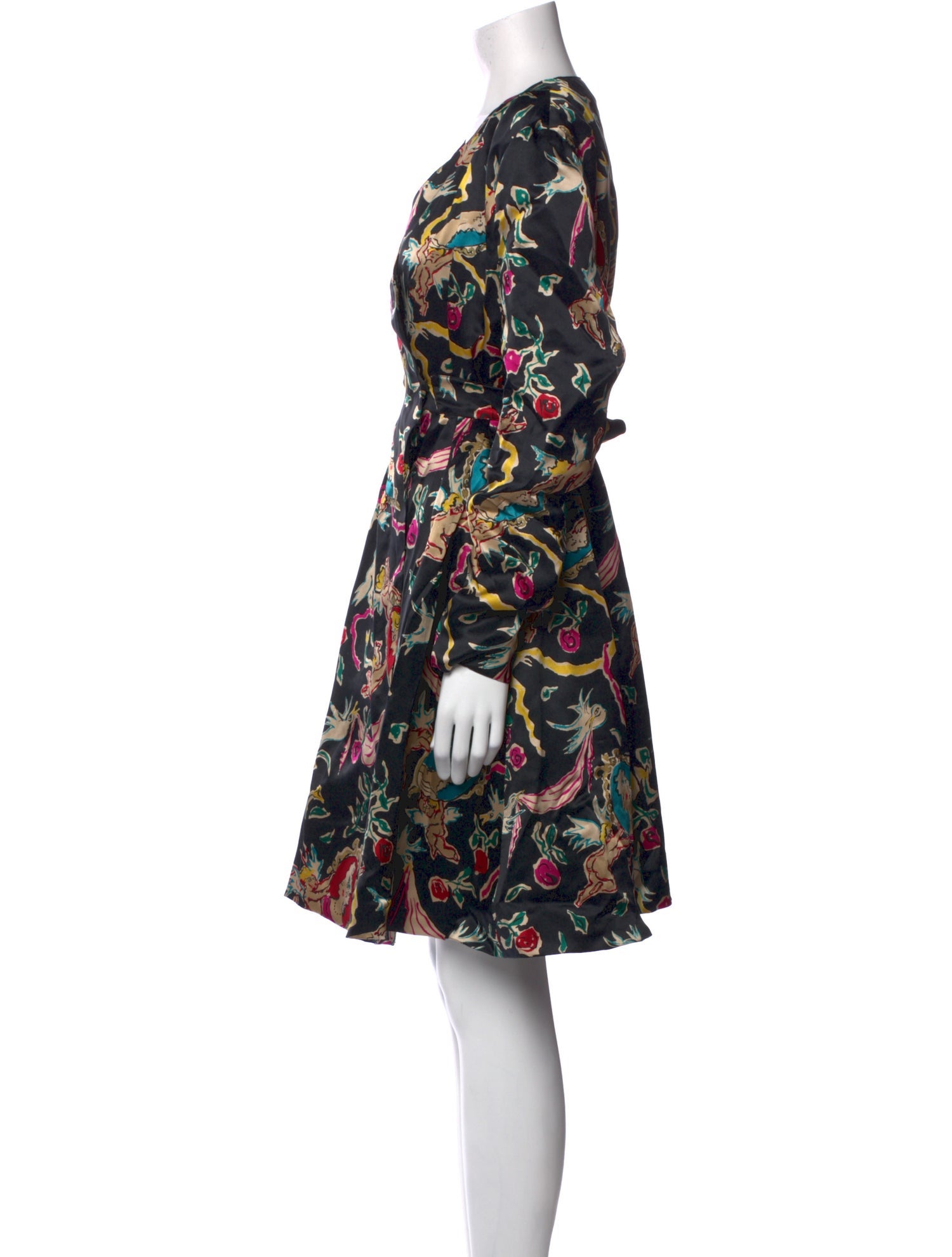 CL by Christian Lacroix Vintage Silk Coat