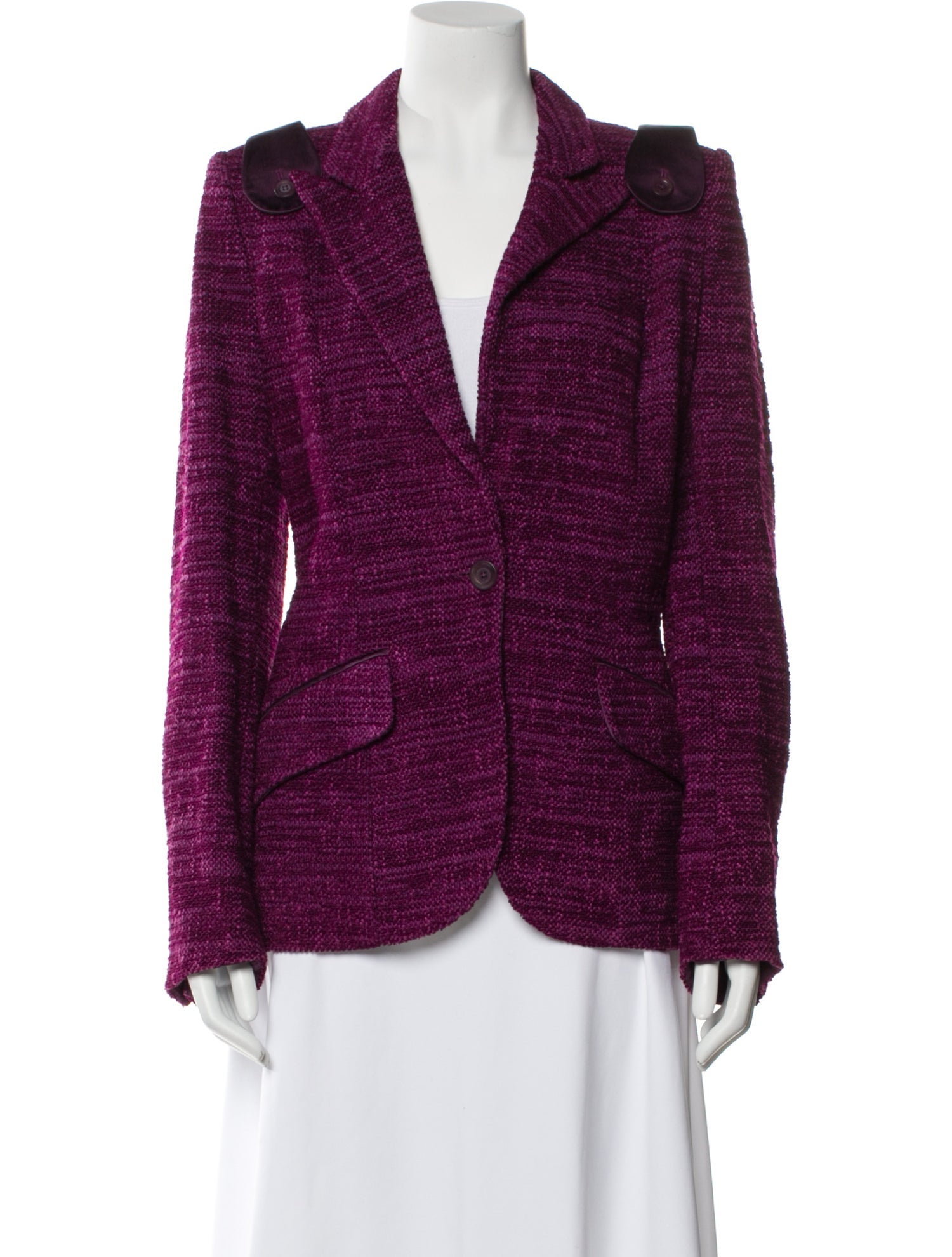 Christian Lacroix Tweed Pattern Blazer
