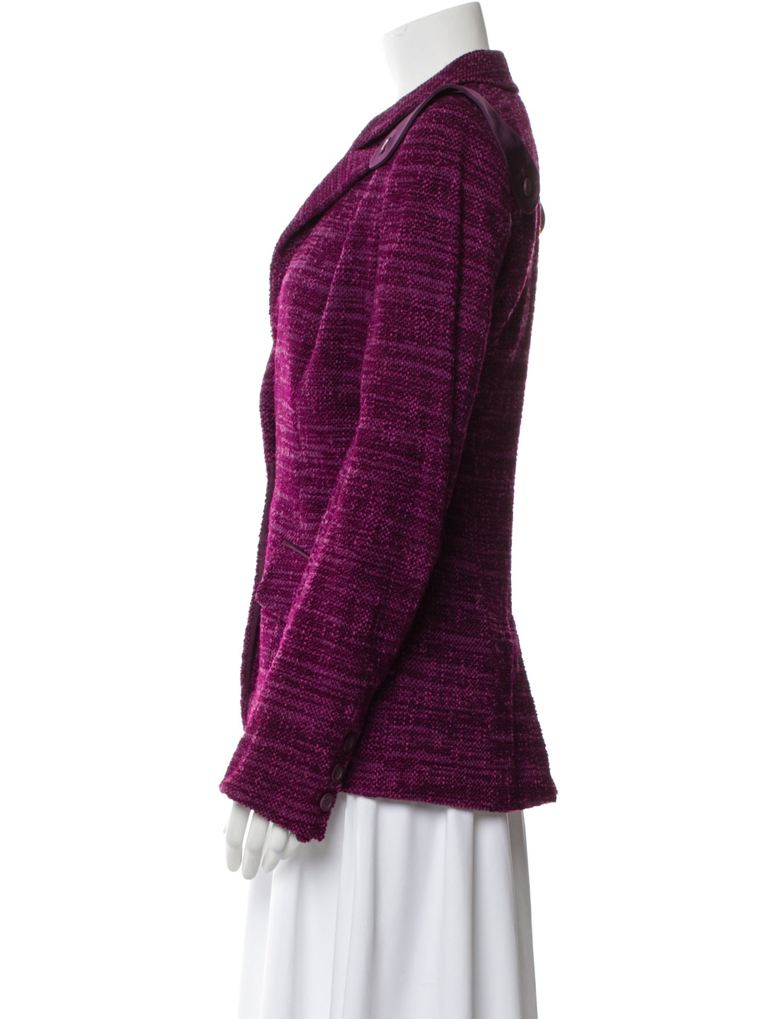 Christian Lacroix Tweed Pattern Blazer