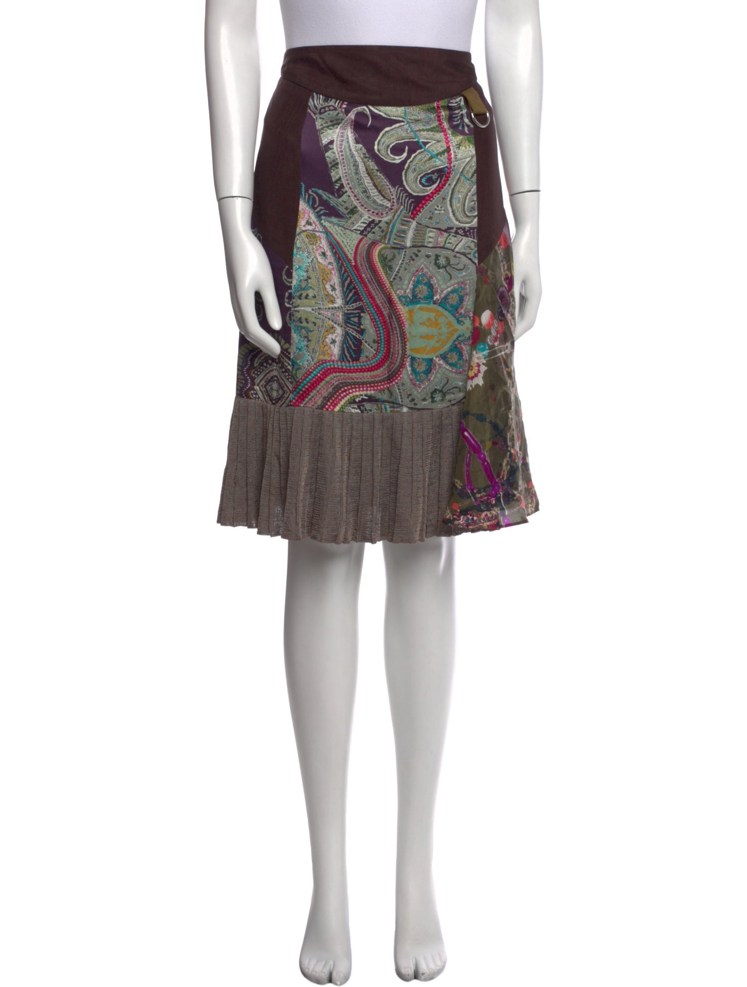 Christian Lacroix Vintage Knee-Length Skirt