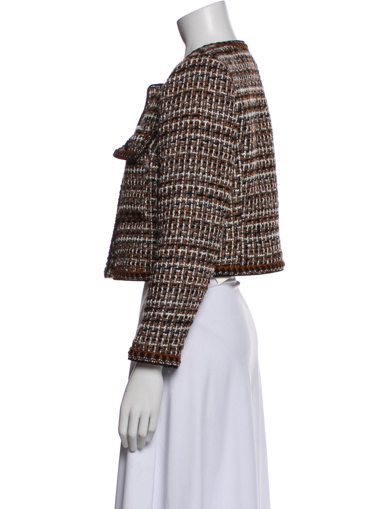 Christian Lacroix Tweed Pattern Evening Jacket
