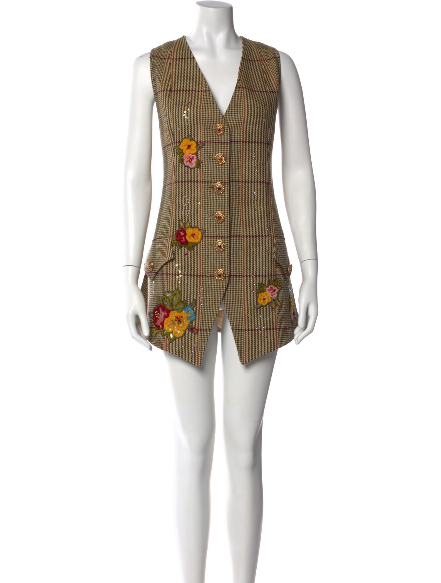 Christian Lacroix Vintage Late 1980's - Early 1990's Vest