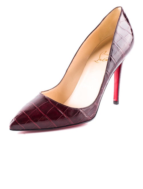 Christian Louboutin Crocodile Pumps