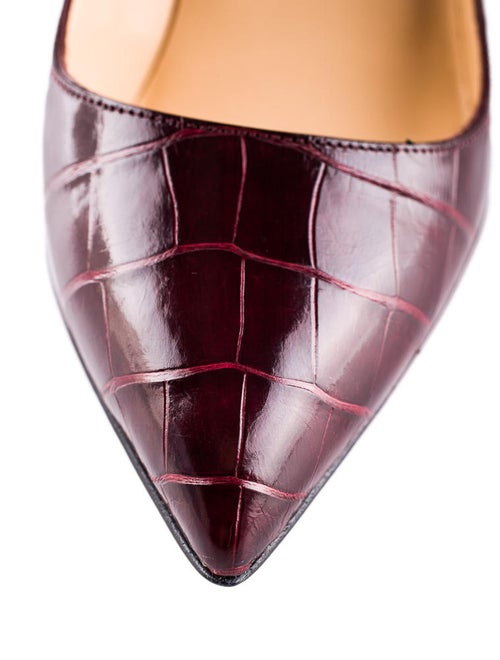 Christian Louboutin Crocodile Pumps