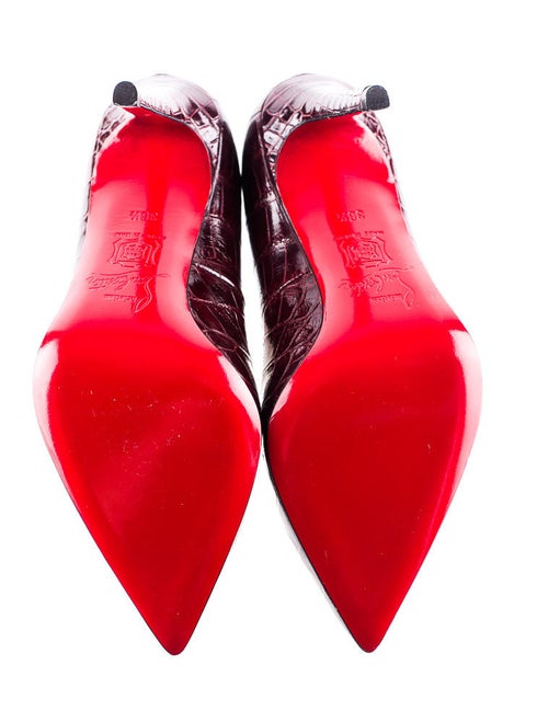 Christian Louboutin Crocodile Pumps