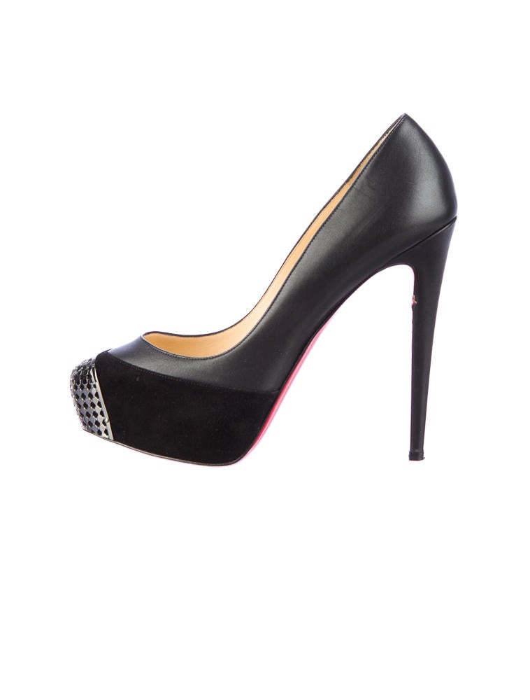 Christian Louboutin Cap-Toe Pumps