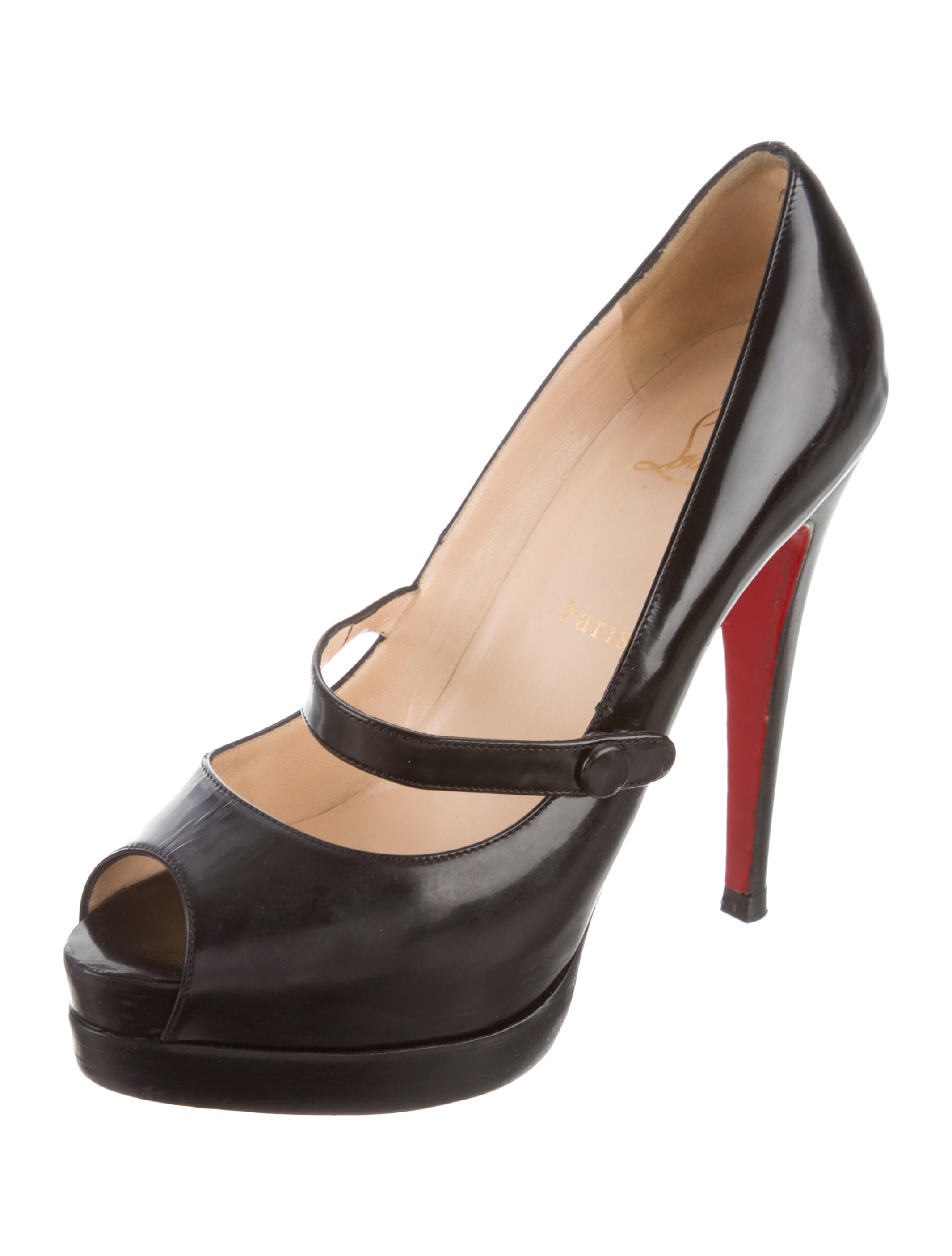 louboutin mary jane peep toe louboutin mary jane peep toe