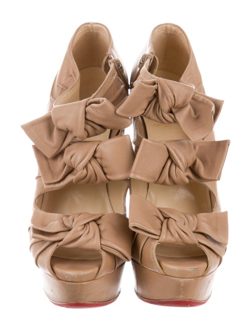 Christian Louboutin Madame Butterfly Platform Booties