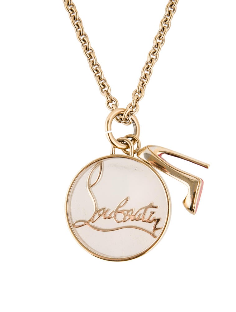 Christian Louboutin Keychain Gold Other, Accessories CHT12351 The