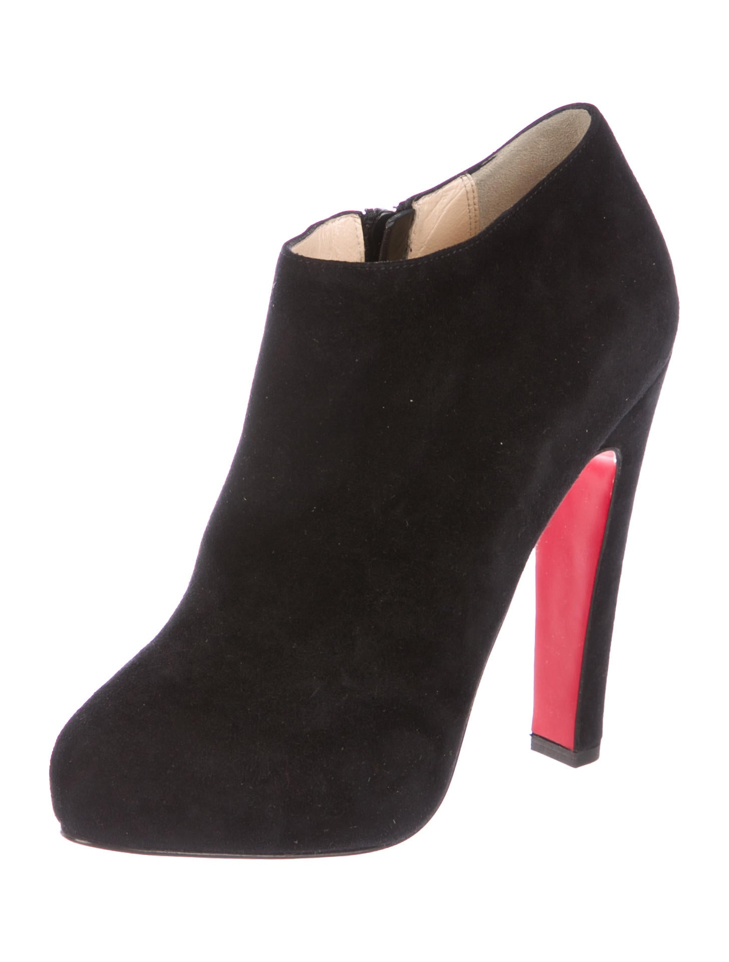 Christian Louboutin Vicky Booty 140 w/ Tags - Black Boots, Shoes ... Christian Louboutin Vicky Booty 140 w/ Tags - Black Boots, Shoes ...