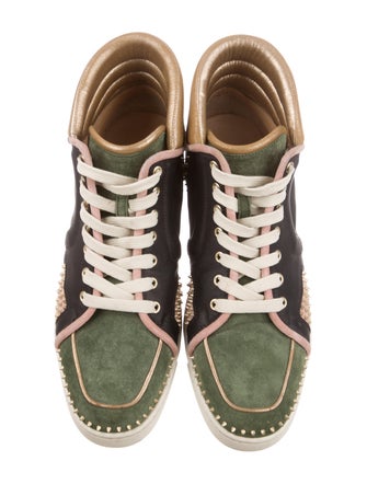 Christian Louboutin Sporty Dude HIgh-Top Sneakers