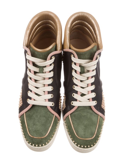 Christian Louboutin Sporty Dude HIgh-Top Sneakers