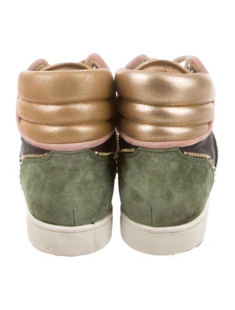 Christian Louboutin Sporty Dude HIgh-Top Sneakers