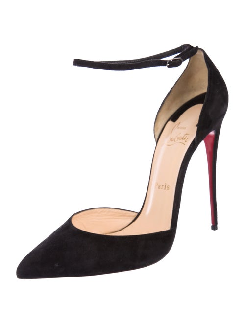 Christian Louboutin Uptown 120 Suede Pumps